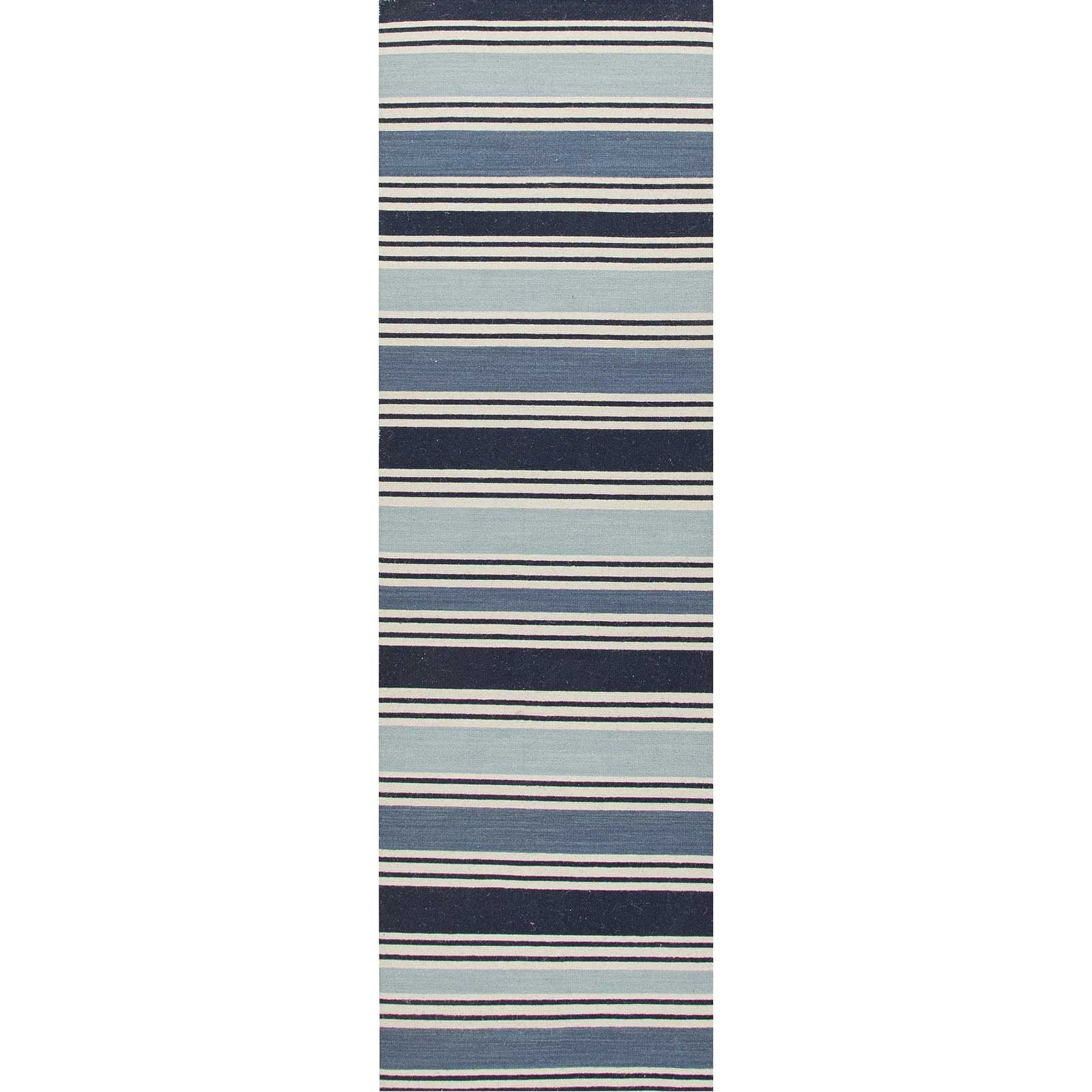 Pura Vida Salada Vanilla Ice/Dark Denim Runner Rug