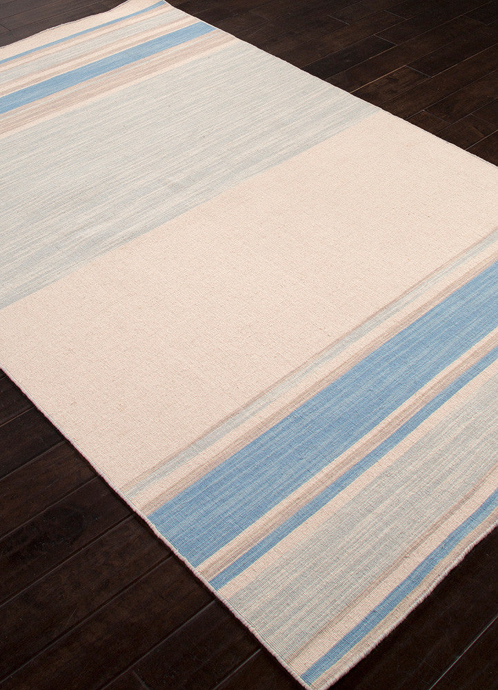 Pura Vida Kingston Pastel Blue/White Ice Area Rug