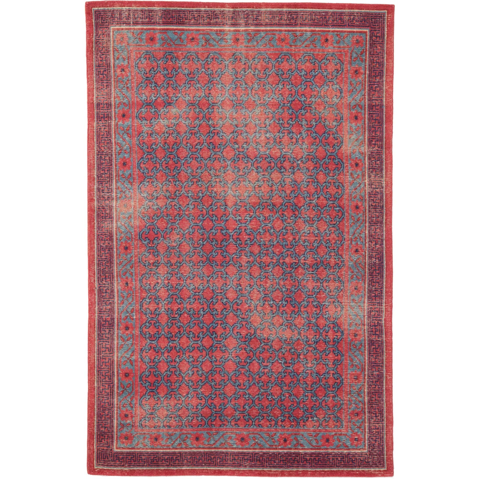 Revolution Concord Red/Blue Area Rug