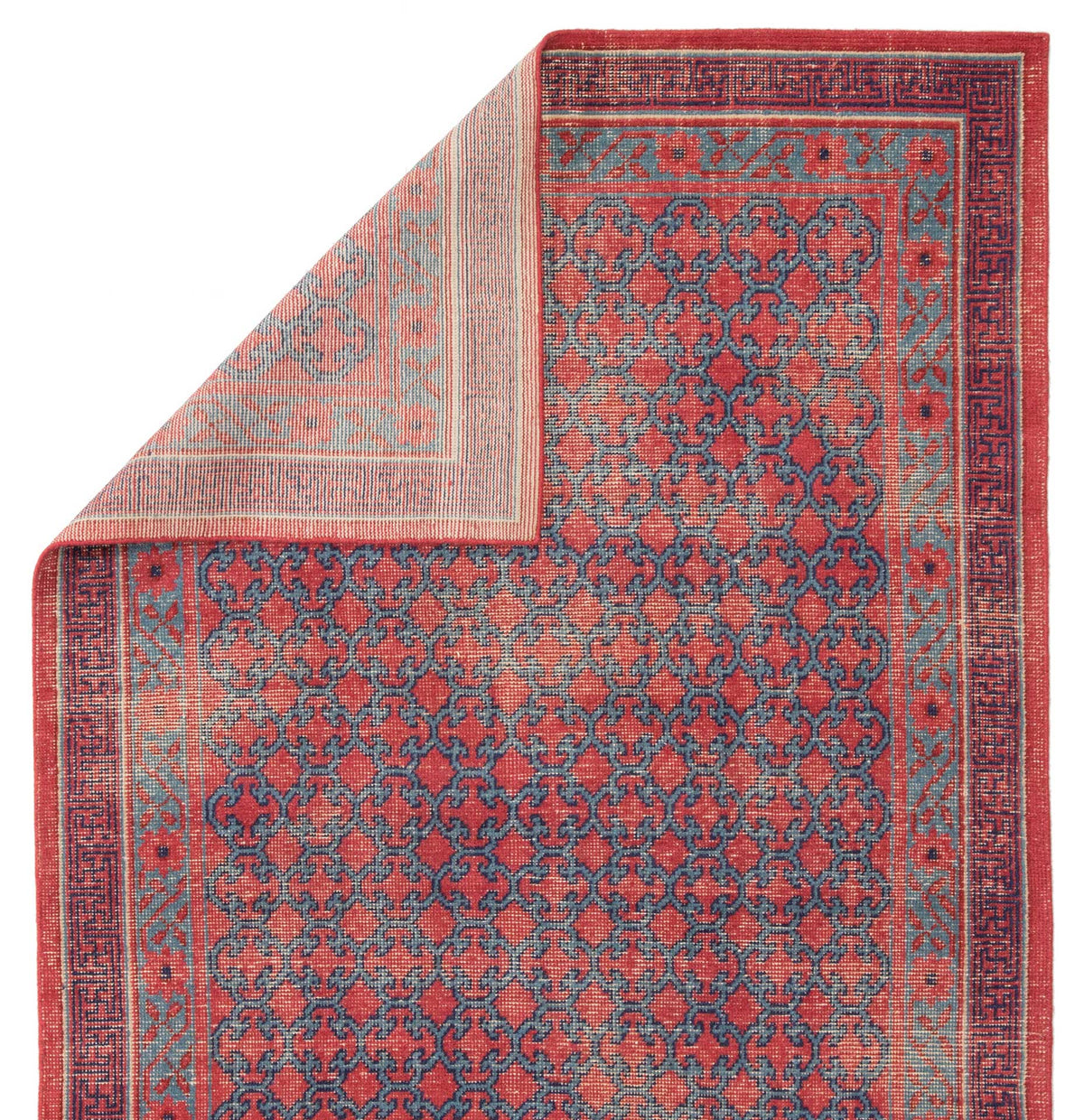 Revolution Concord Red/Blue Area Rug
