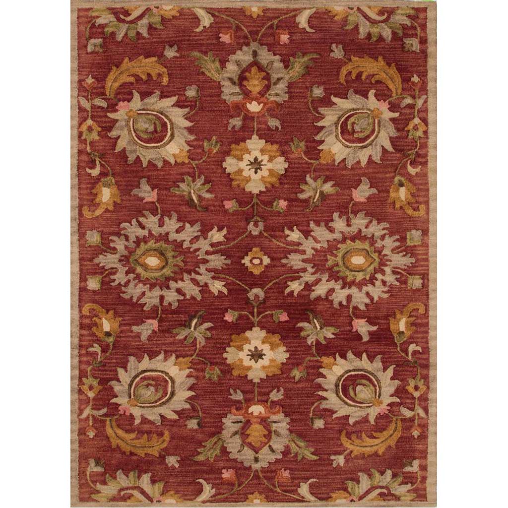 Reverie Reflection Russet Brown/Amber Gold Area Rug