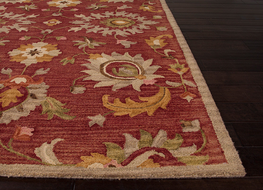 Reverie Reflection Russet Brown/Amber Gold Area Rug