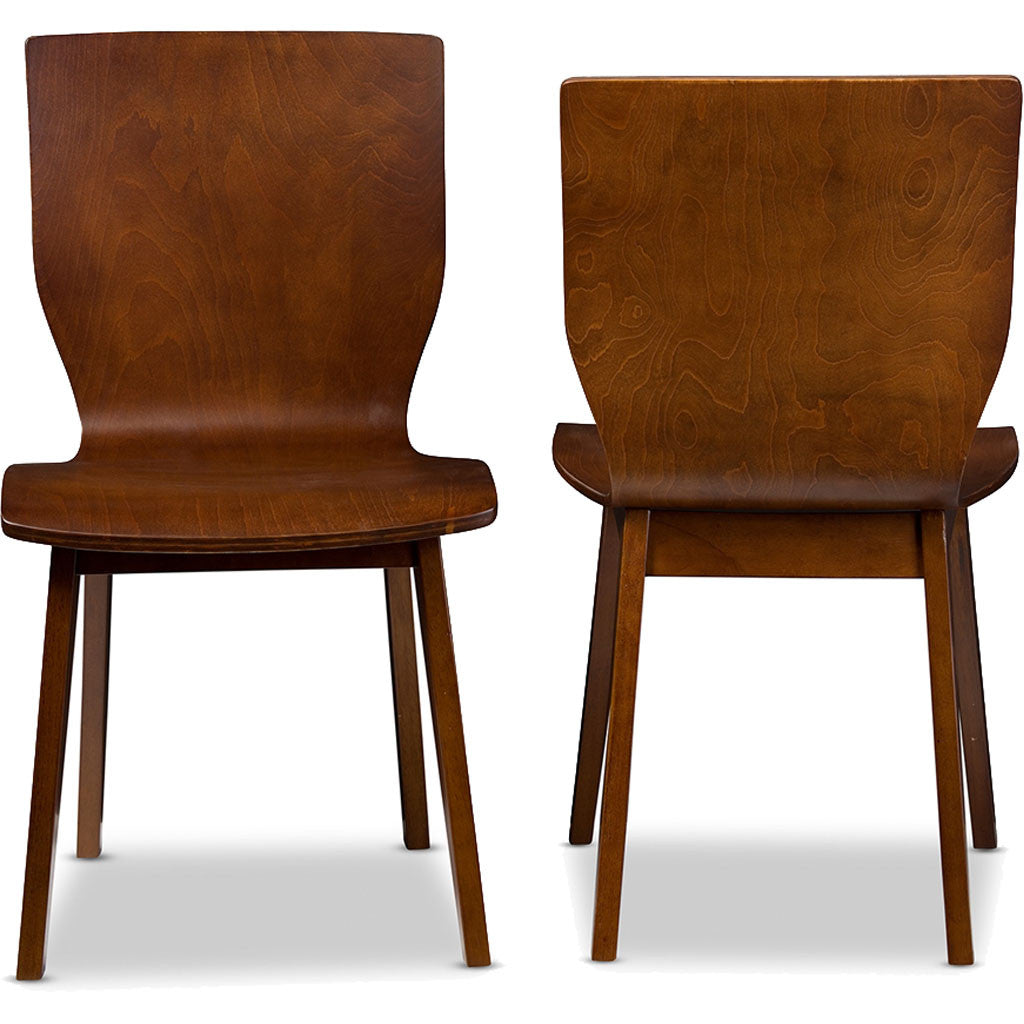 Edward Chair Walnut (Set of 2)