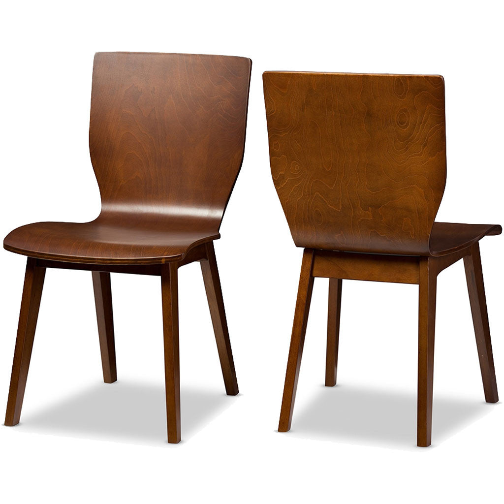 Edward Chair Walnut (Set of 2)