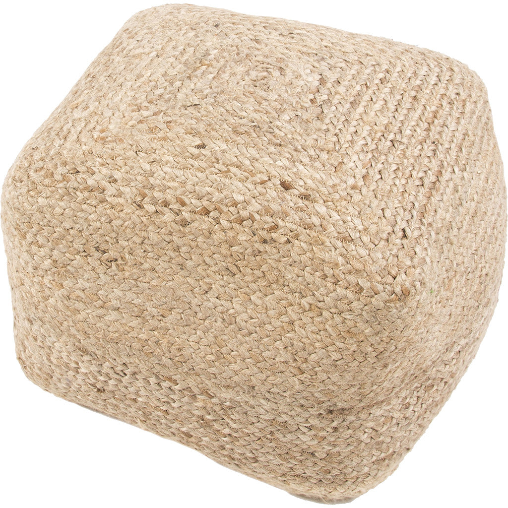 Saba Sangam Beige Pouf