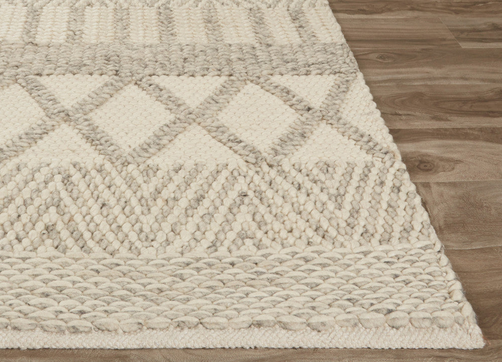 Scandinavia Dula Sandhurst Ivory/Gray Area Rug