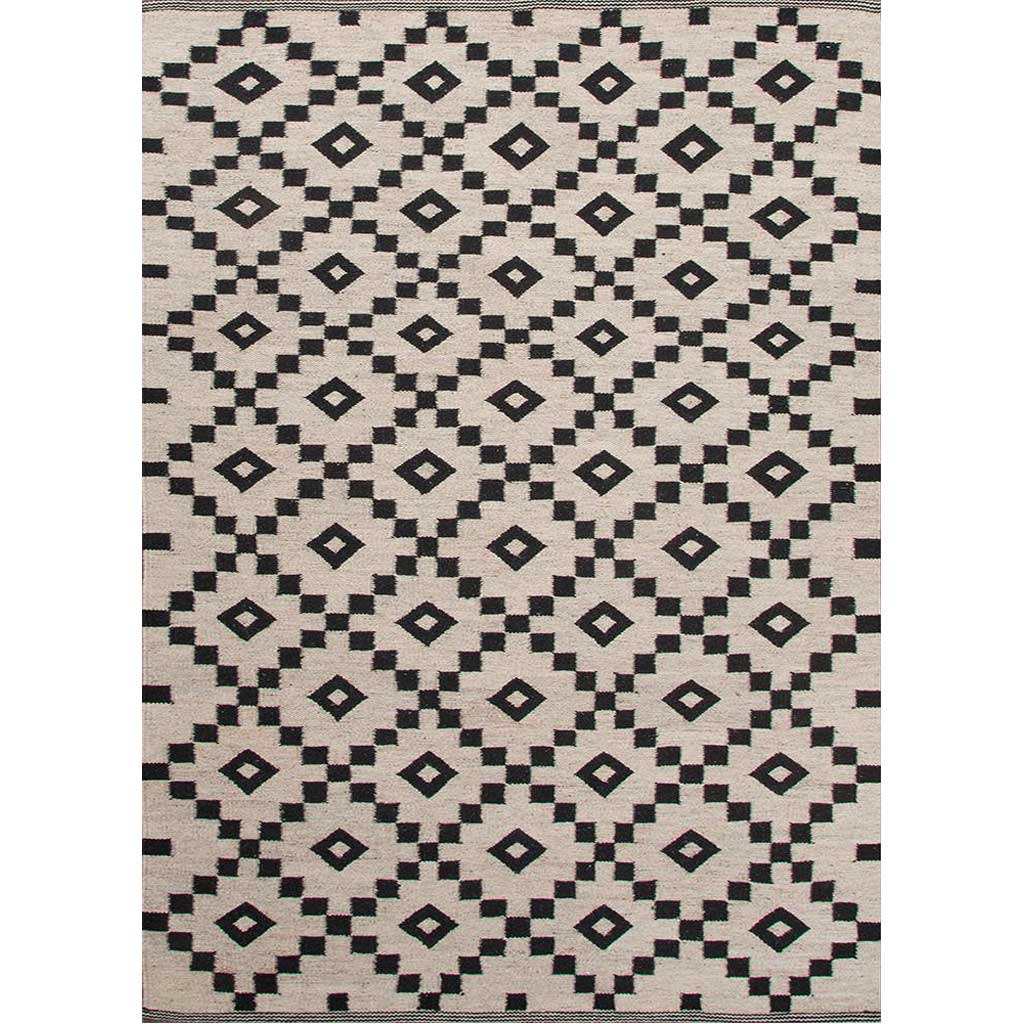 Scandinavia Croix Antique White/Ebony Area Rug