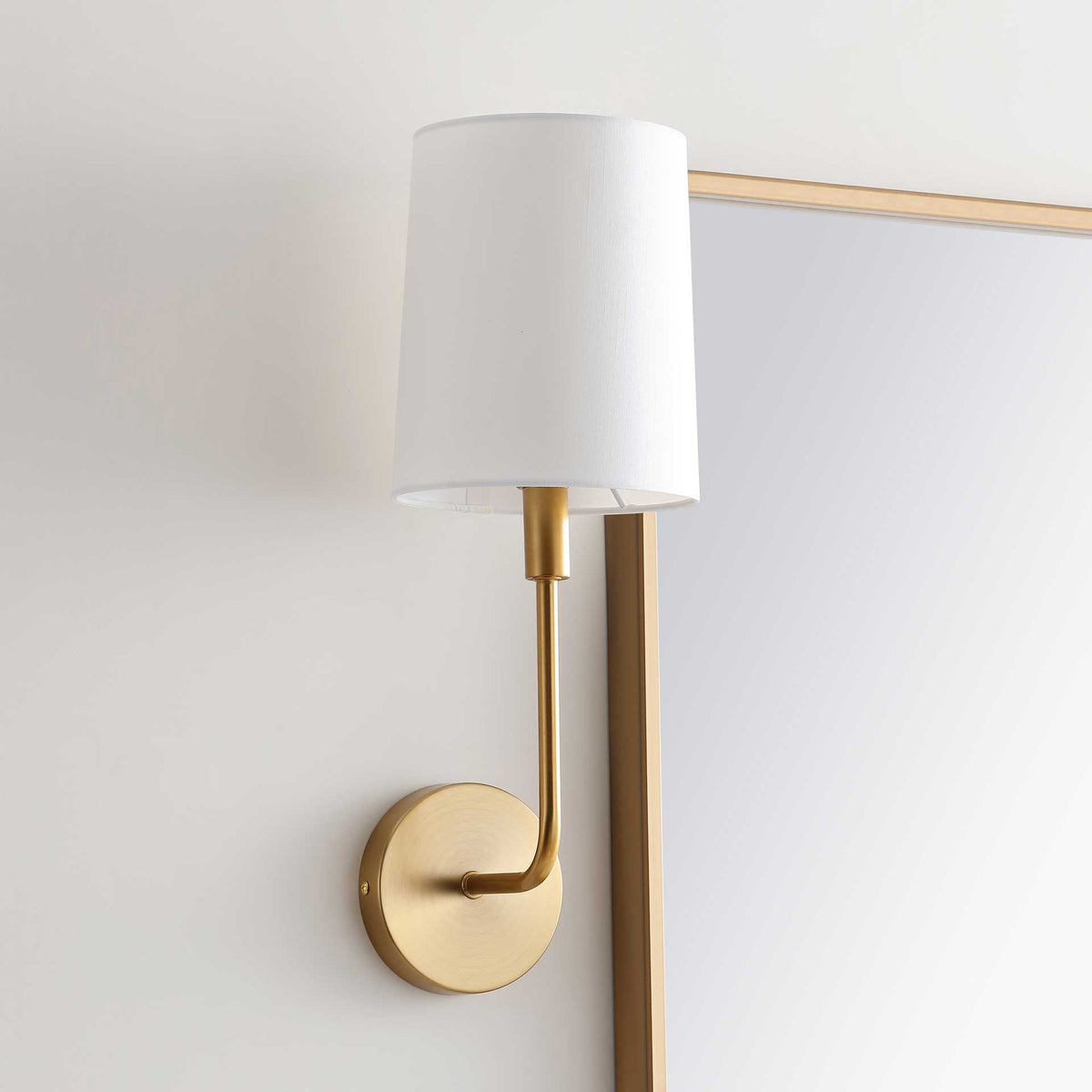 Jasper Wall Sconce Brass Gold