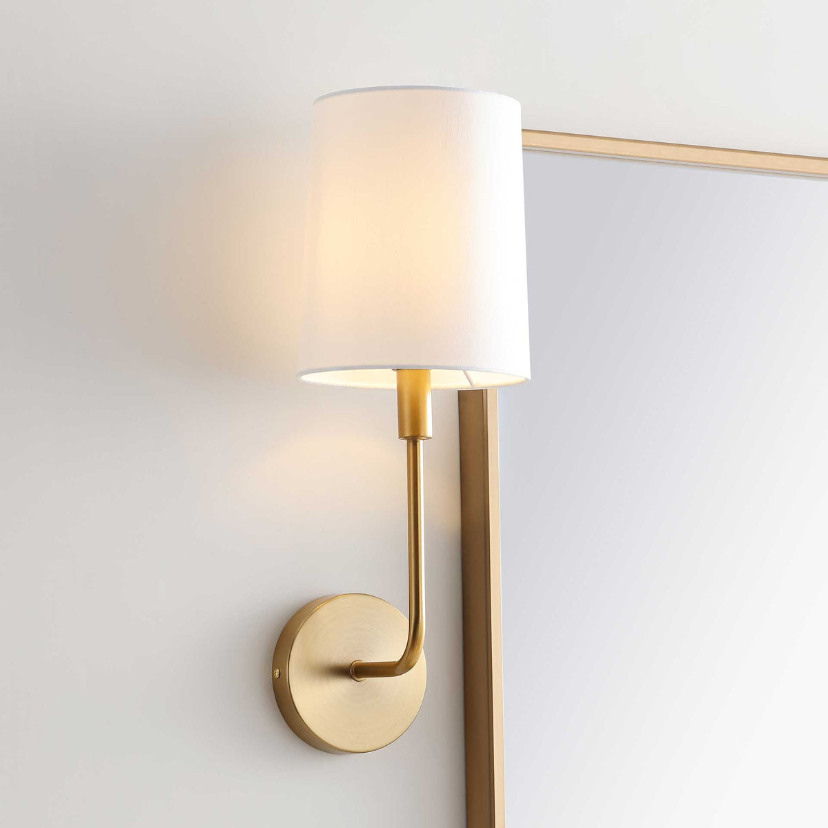Jasper Wall Sconce Brass Gold