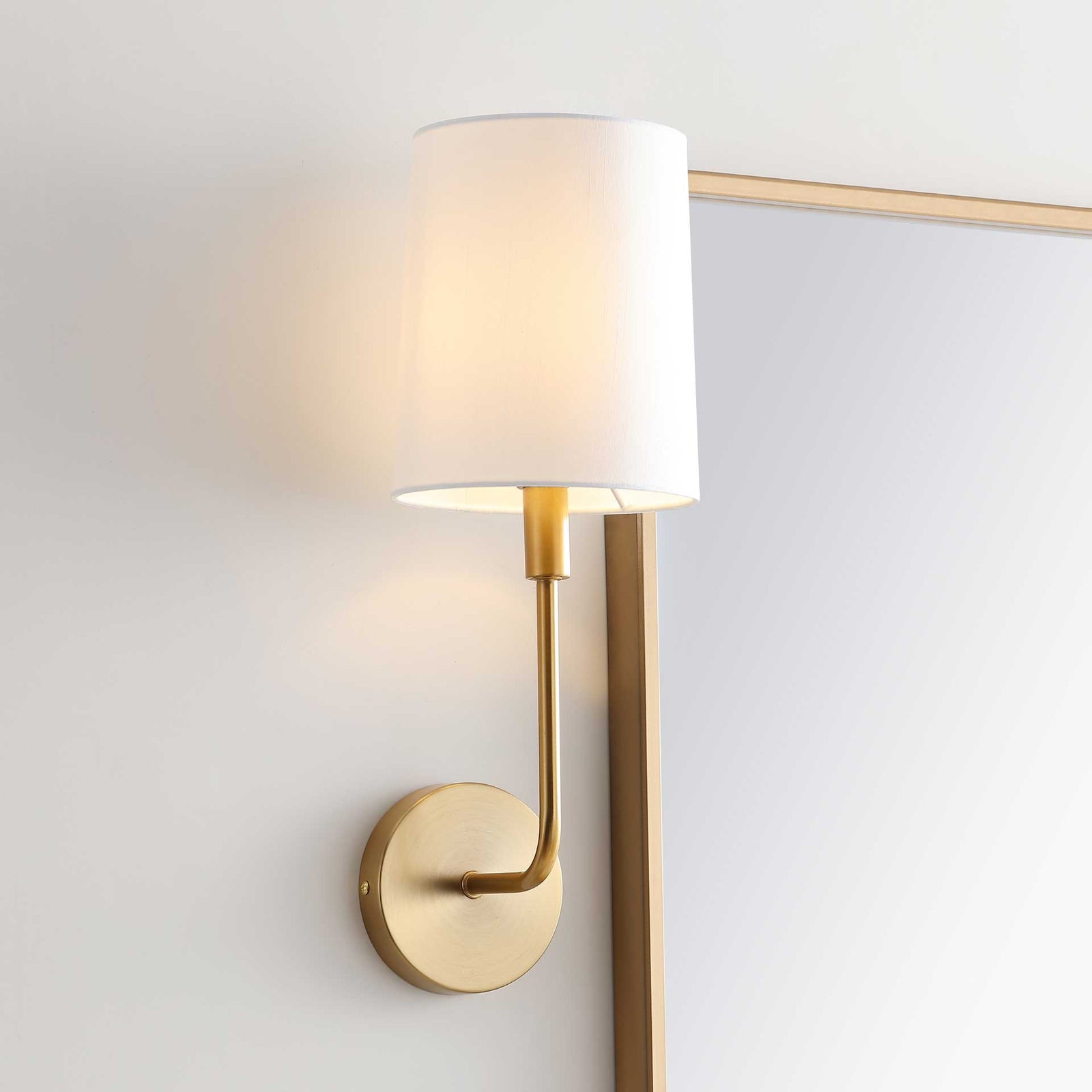 Jasper Wall Sconce Brass Gold