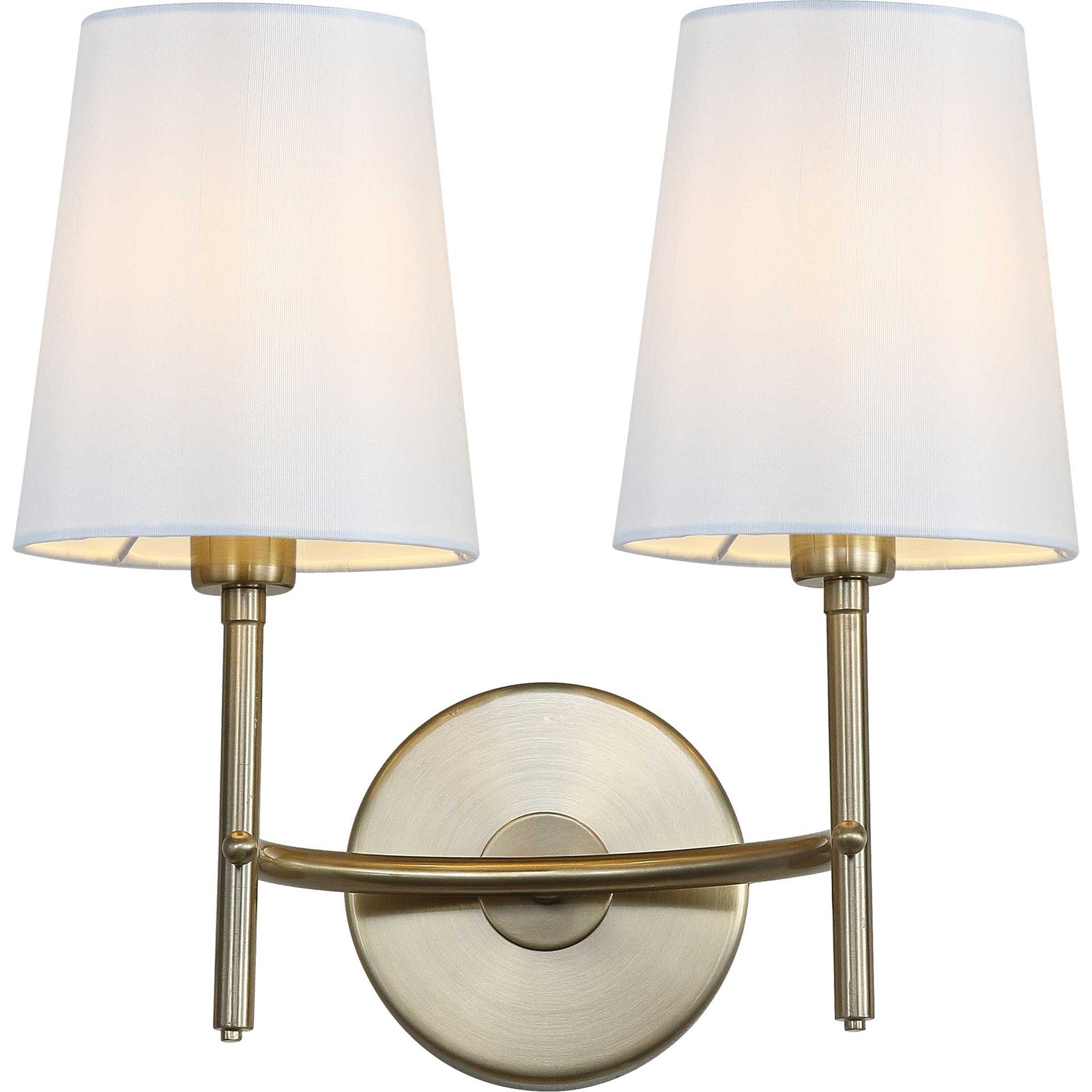 Balboa Two Light Wall Sconce Brass Gold