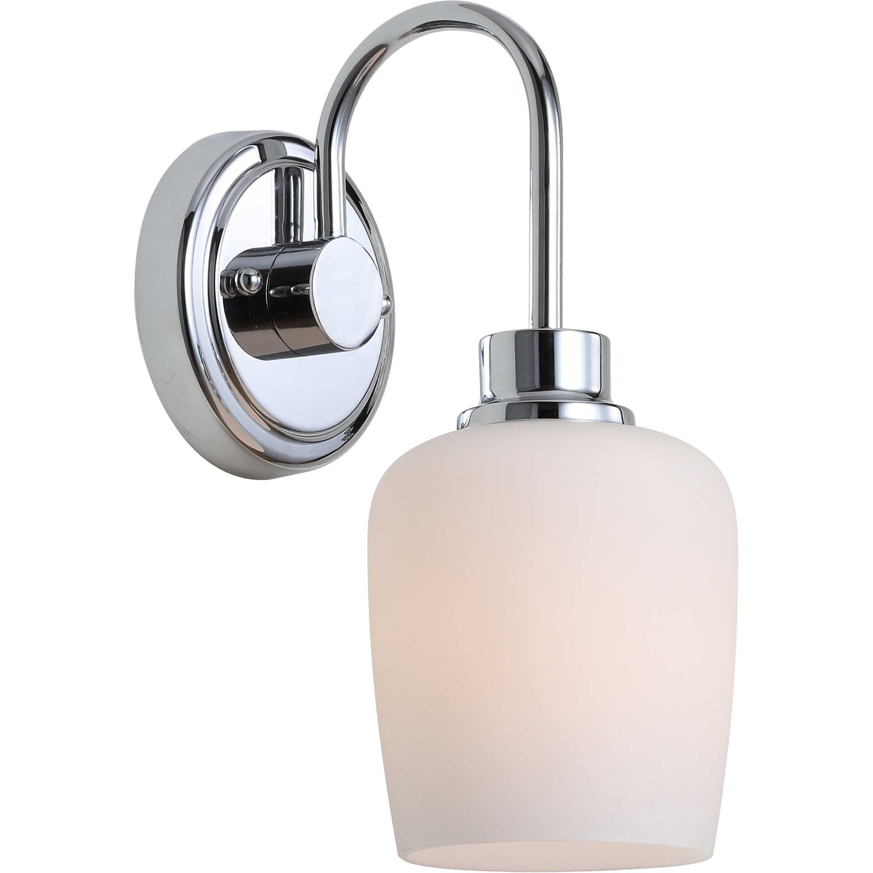 Carthage Bathroom Sconce Chrome - Froy.com