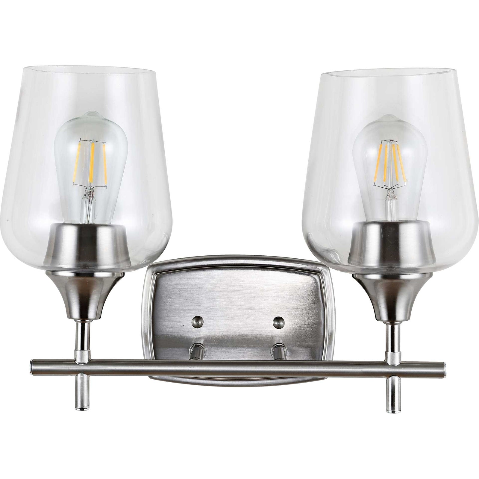 Tahseen Wall Sconce Nickel/Clear