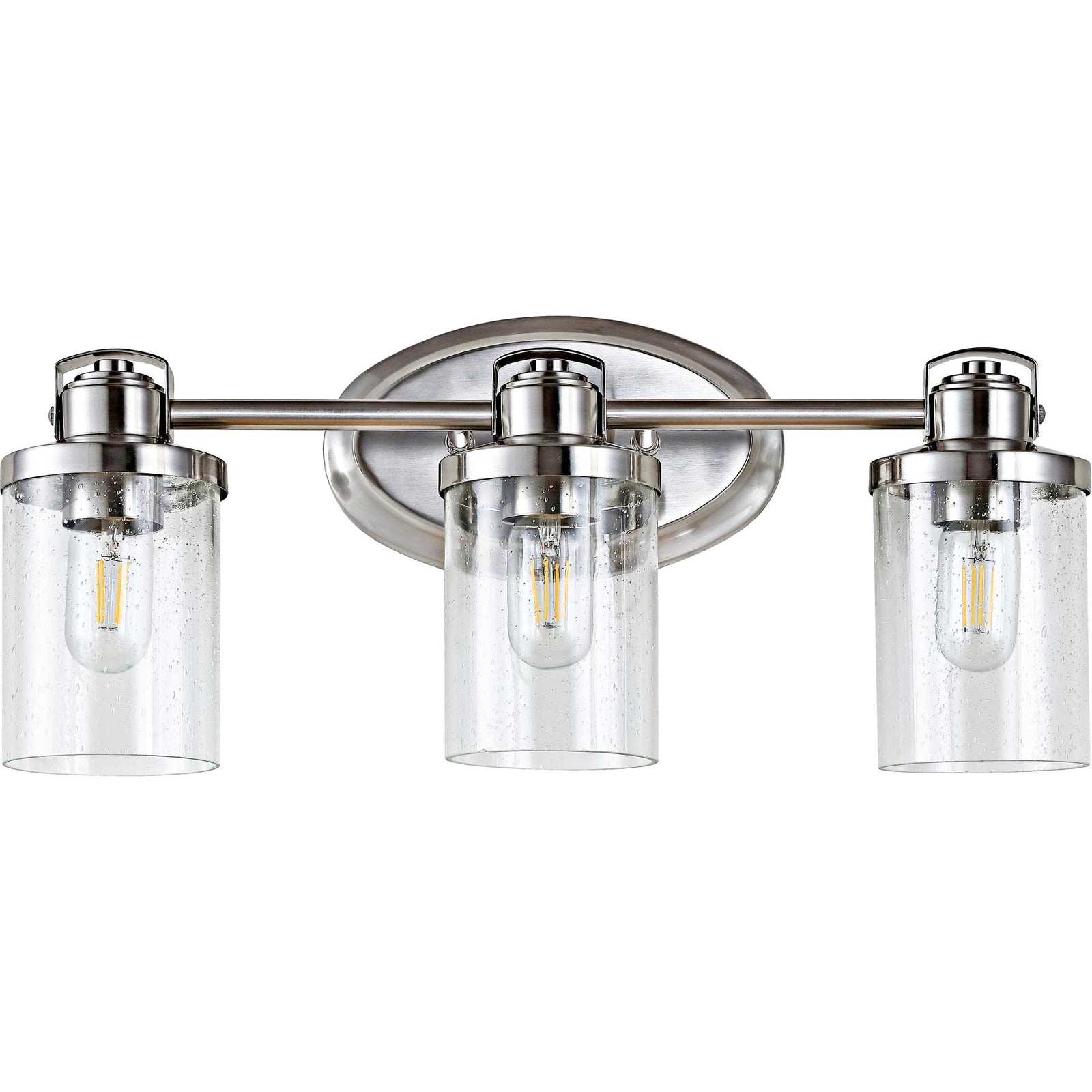 Maika Wall Sconce Nickel/Clear