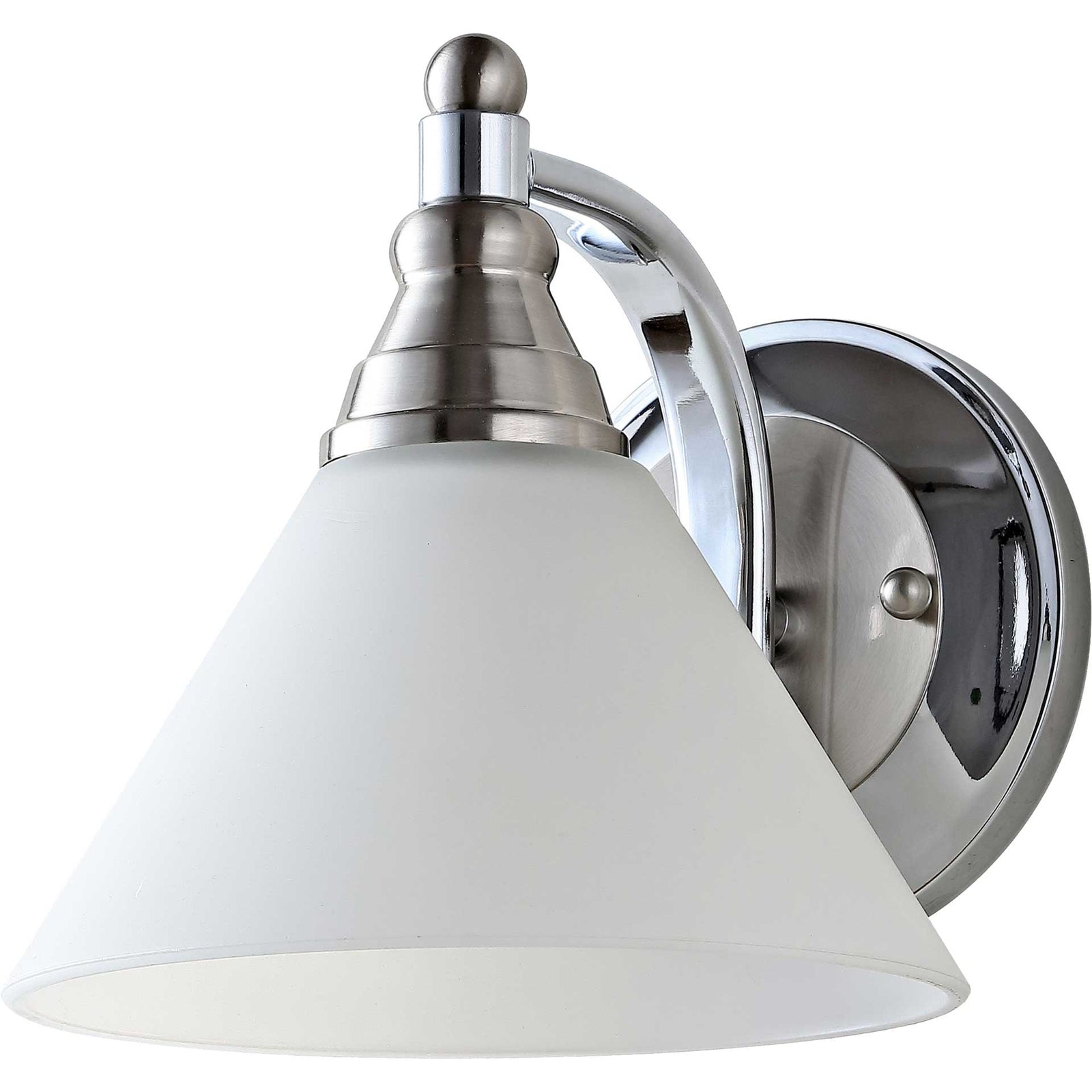 Vanda Wall Sconce Nickel/Clear