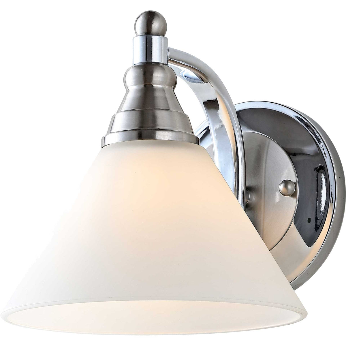 Vanda Wall Sconce Nickel/Clear