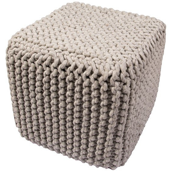 Scandinavia Nata Blue Indigo Pouf