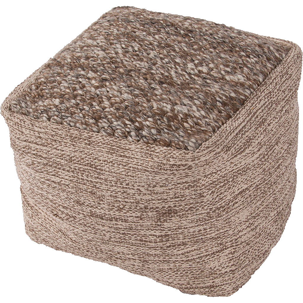 Scandinavia Scan01 Brownish Gray Pouf