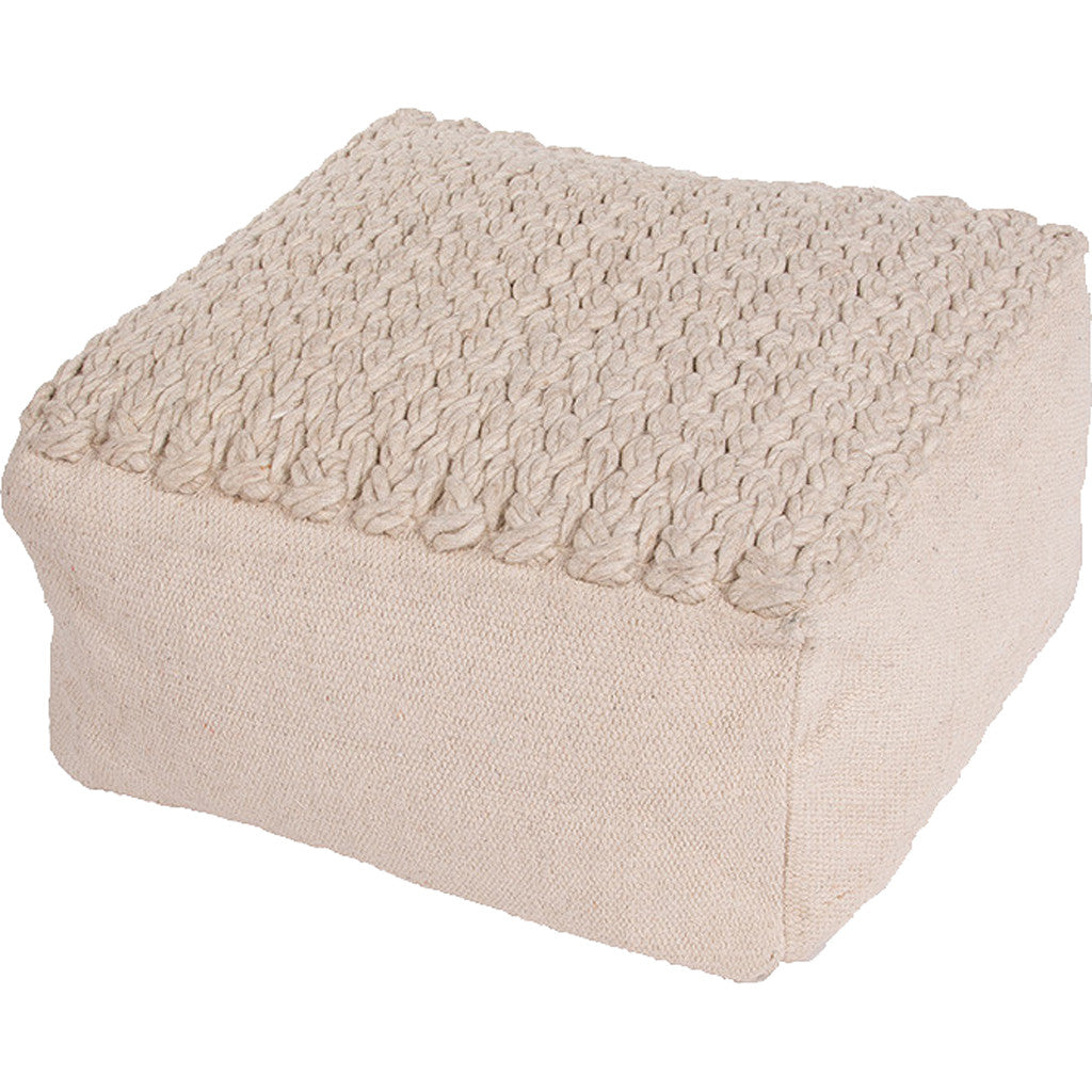 Scandinavia Scan02 Brown Heather Pouf