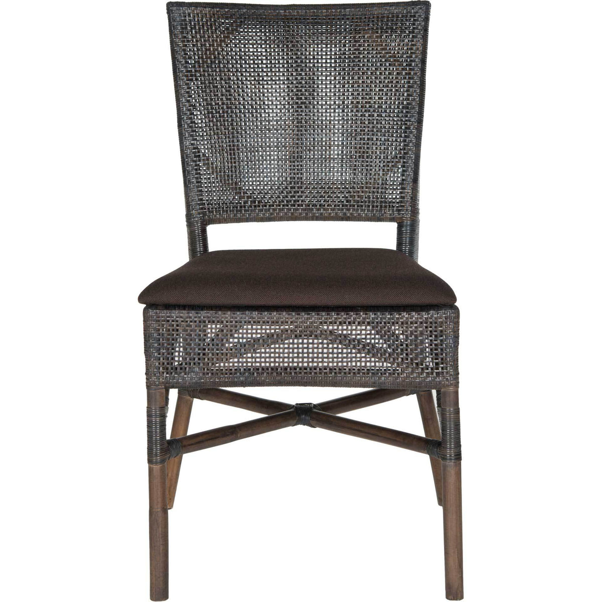 Carla Rattan Side Chair (Set of 2)