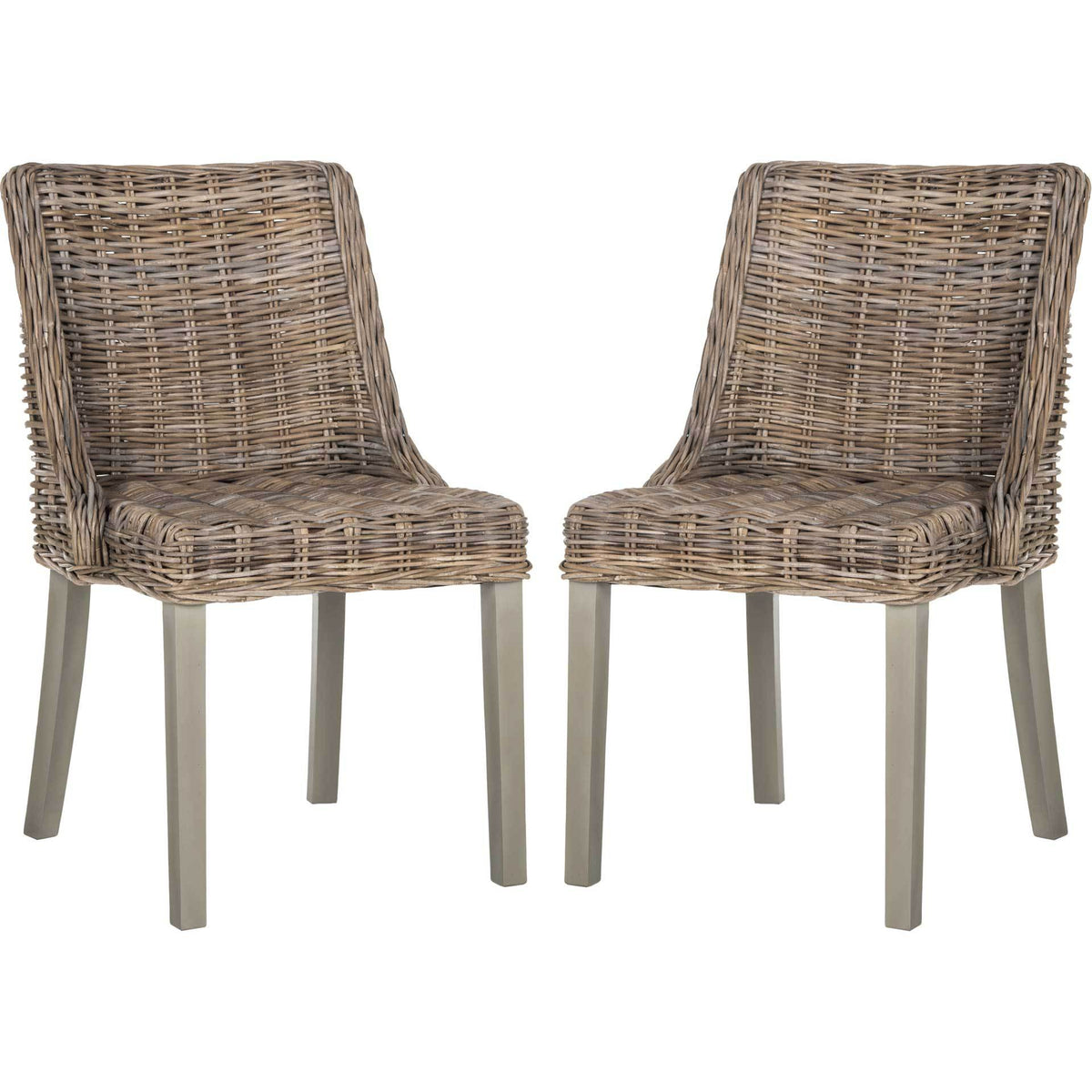Carlos Wicker Dining Chair (Set of 2)