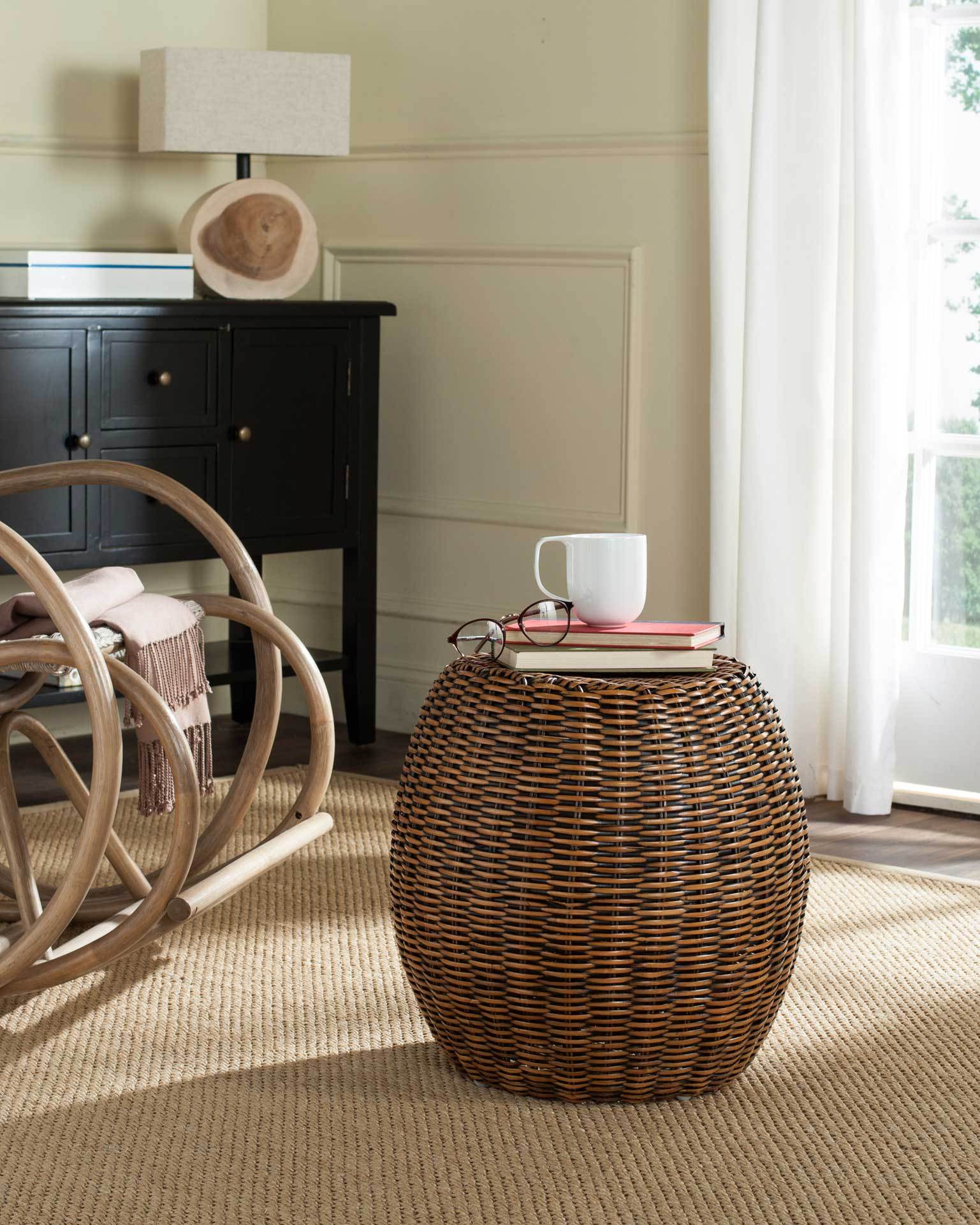 Regan End Table Brown/Multi