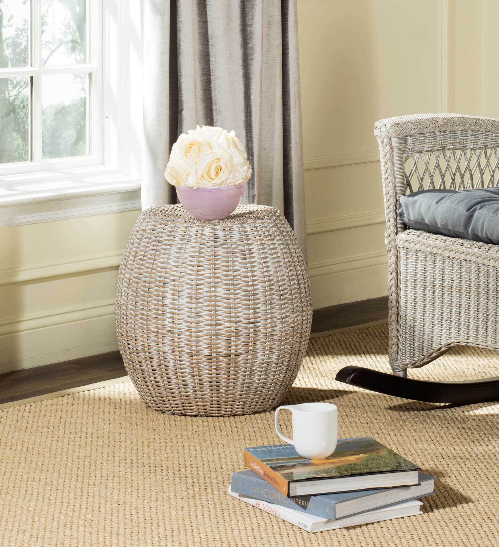 Regan End Table Antique Gray