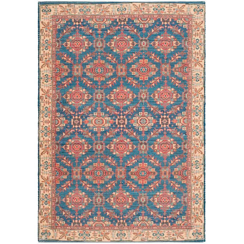 Saffron Navy/Beige Area Rug