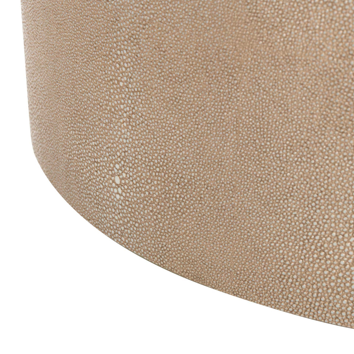 Digress Faux Shagreen End Table Natural