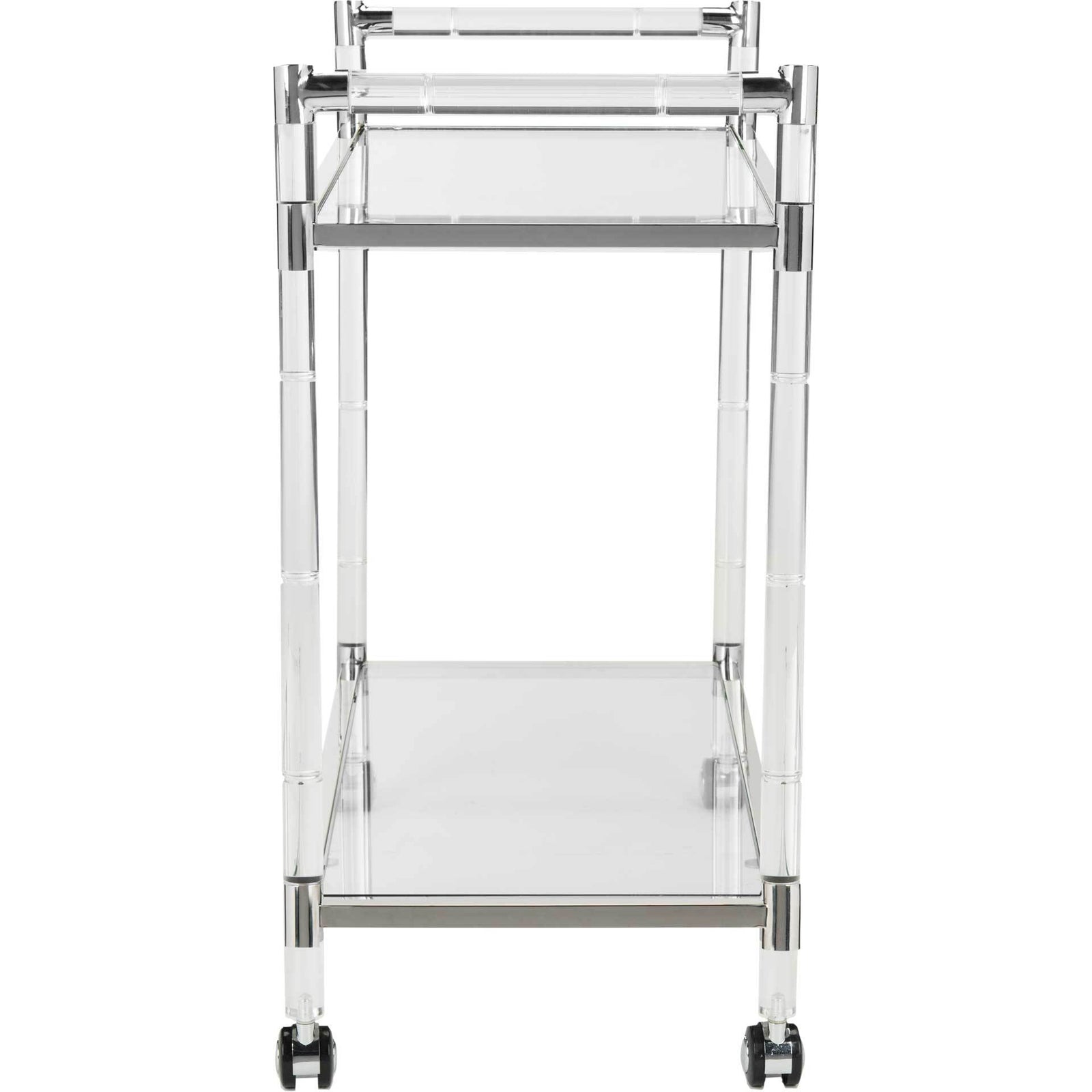 Dustin Bar Trolley Silver