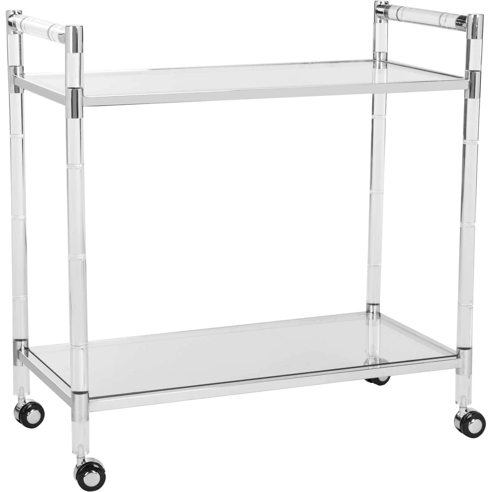 Dustin Bar Trolley Silver