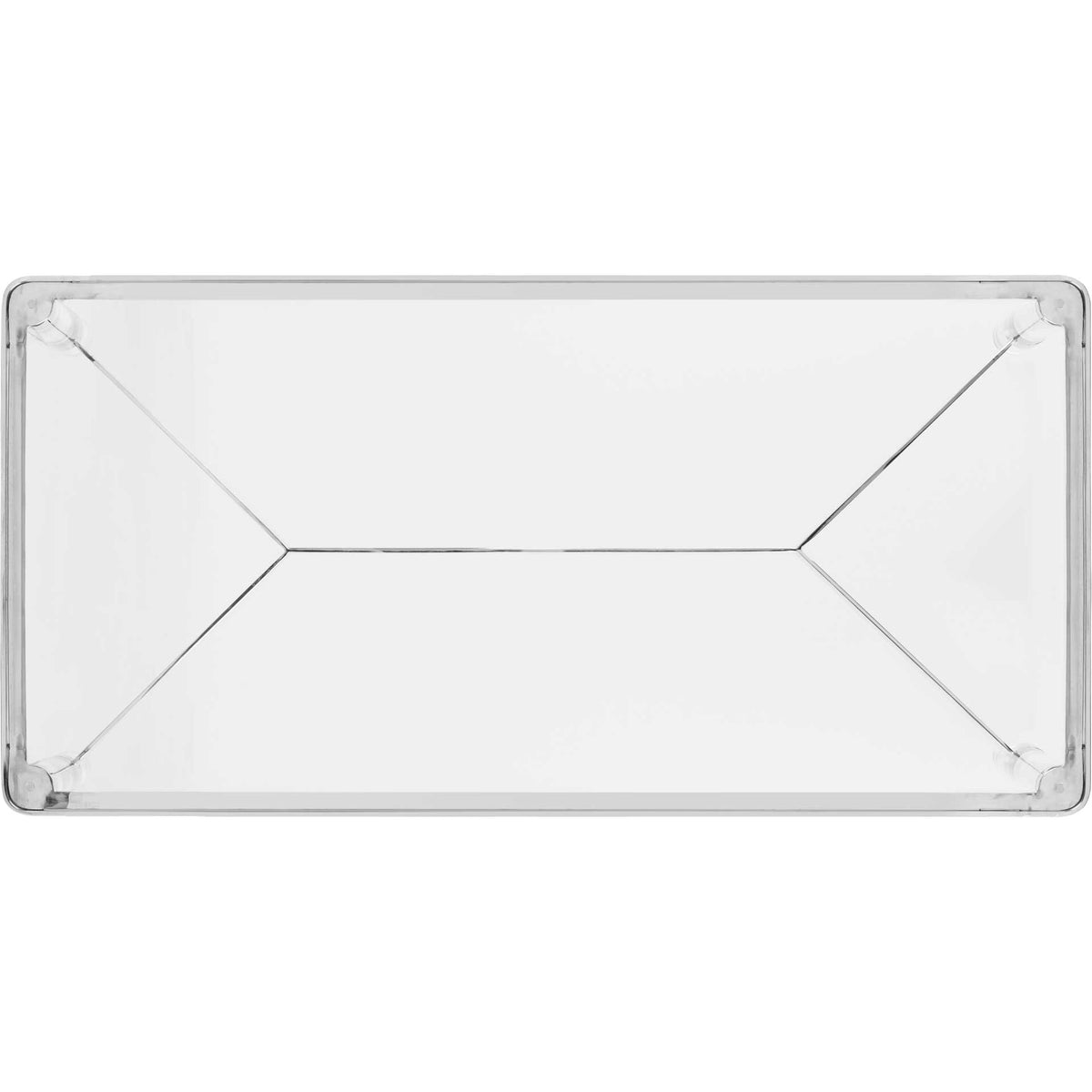 Subira Acrylic Coffee Table Silver