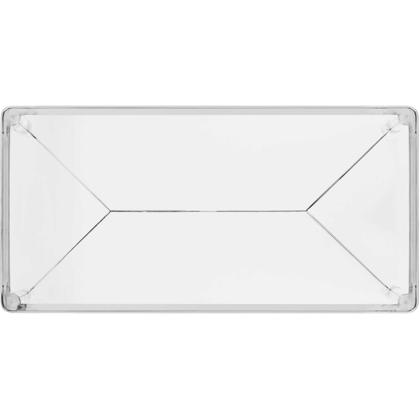 Subira Acrylic Coffee Table Silver