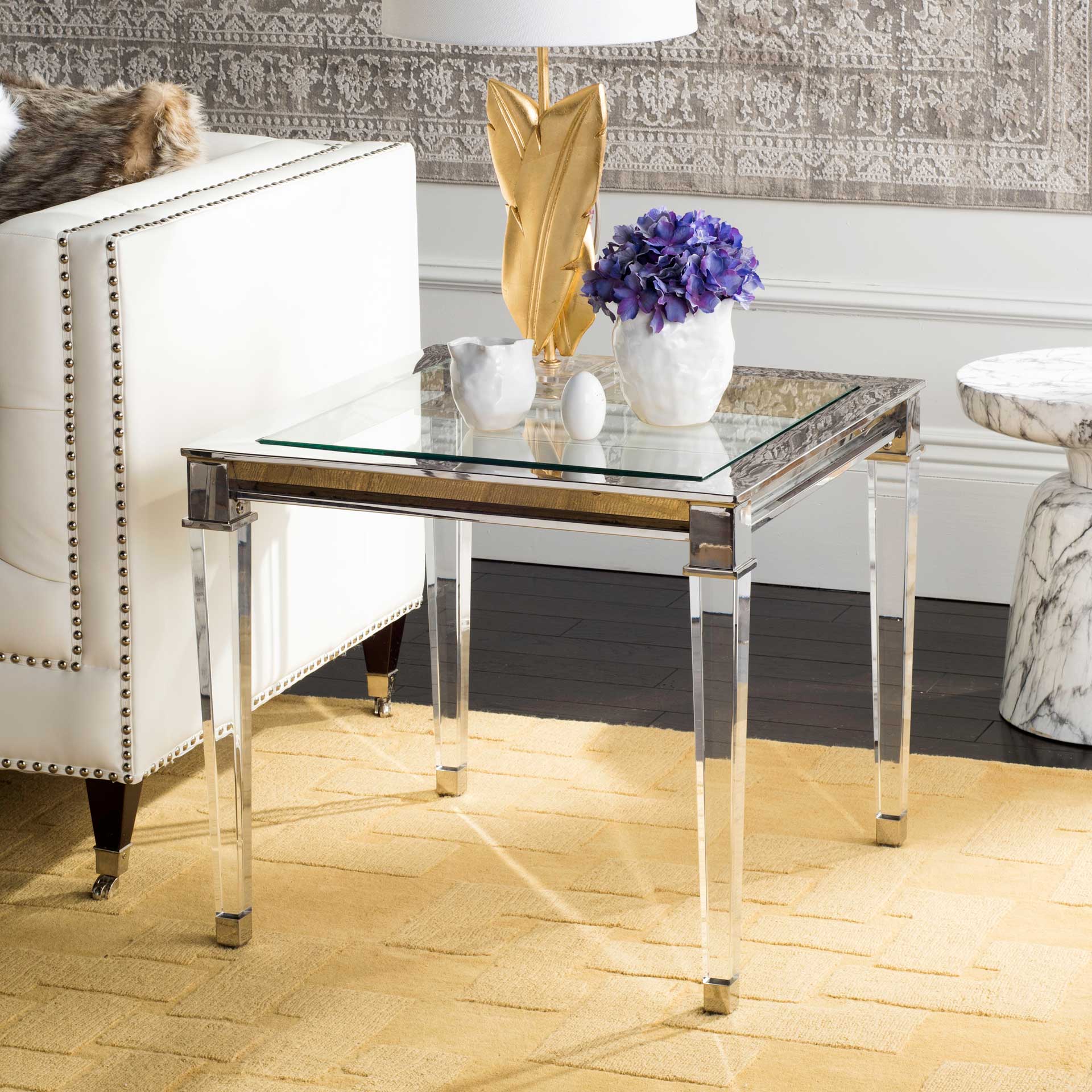 Channing Acrylic End Table