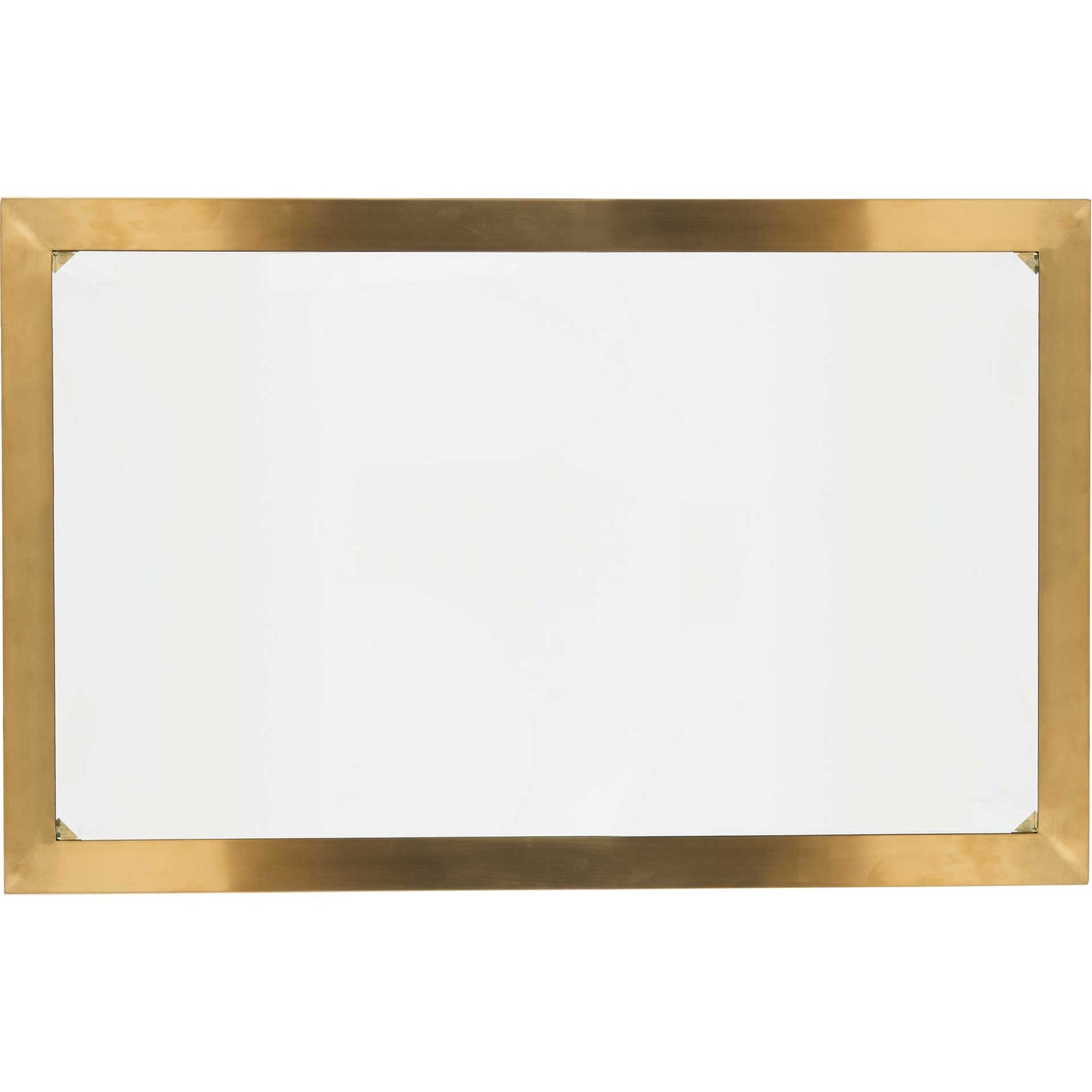 Channing Acrylic Coffee Table Brass