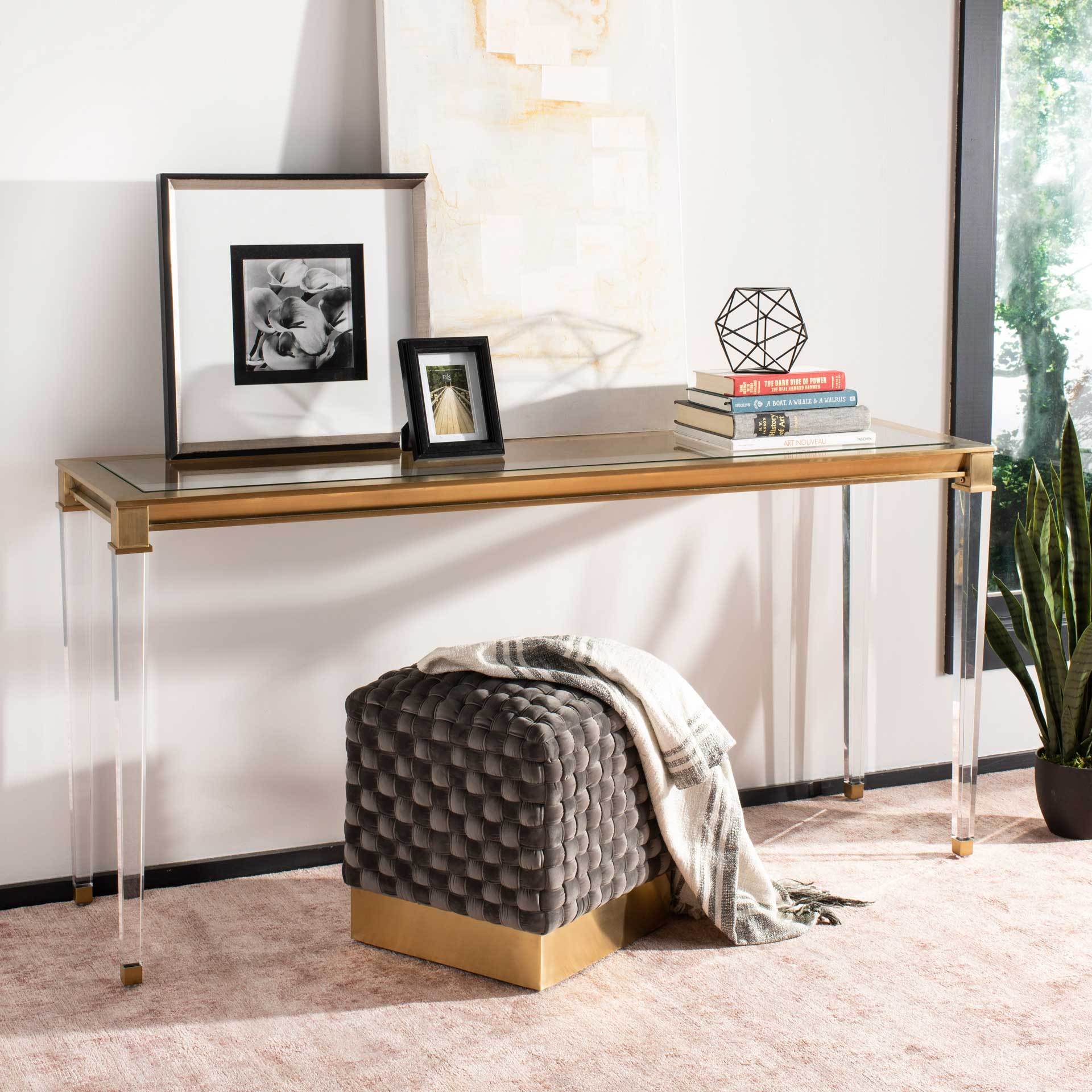 Channing Console Table Gold