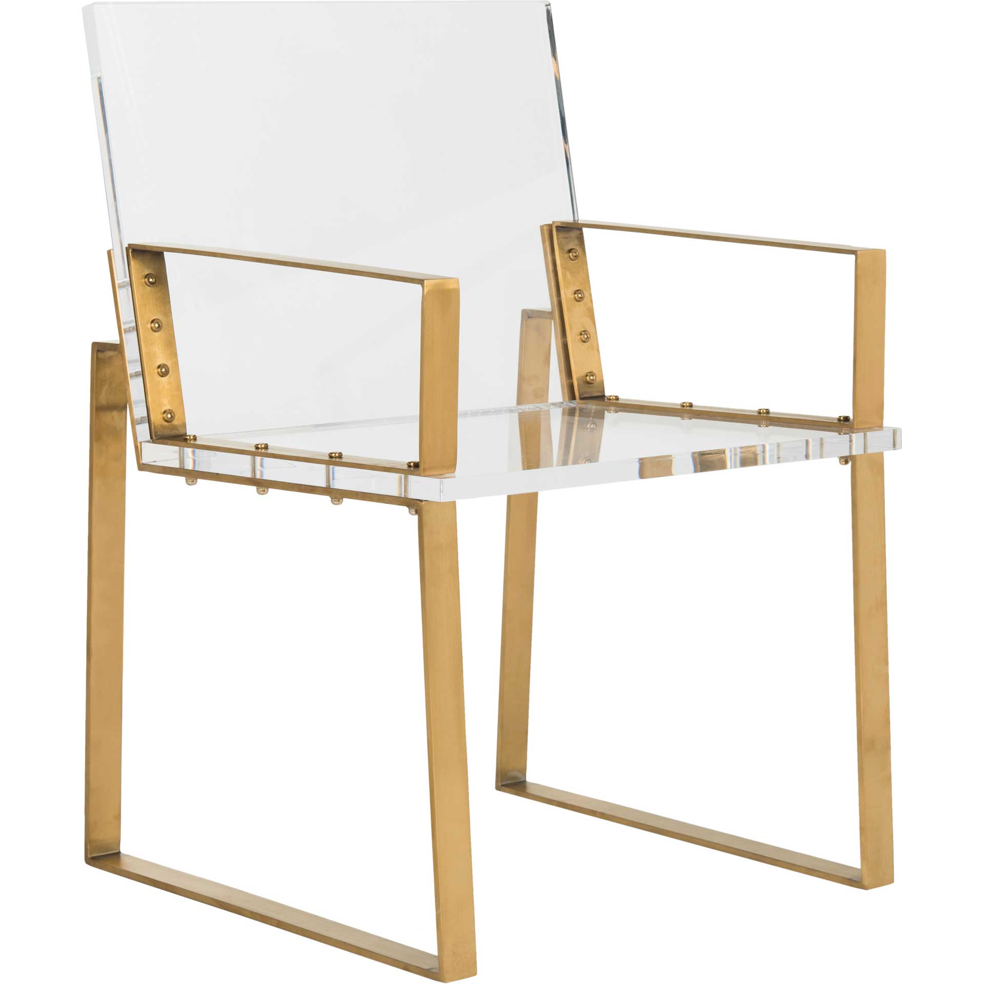 Lanose Acrylic Arm Chair