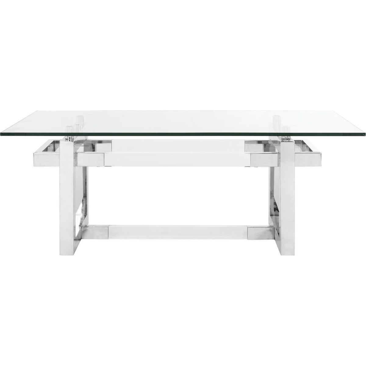 Monet Acrylic Coffee Table Silver