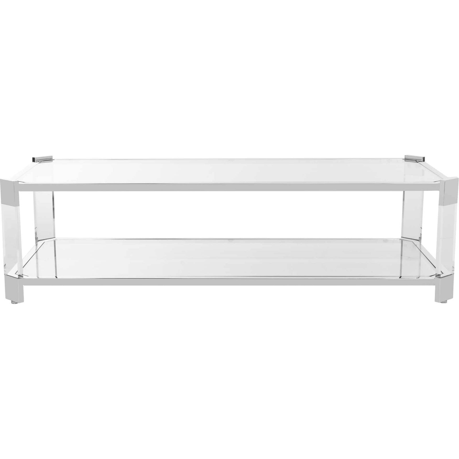 Giada Coffee Table Silver / Clear