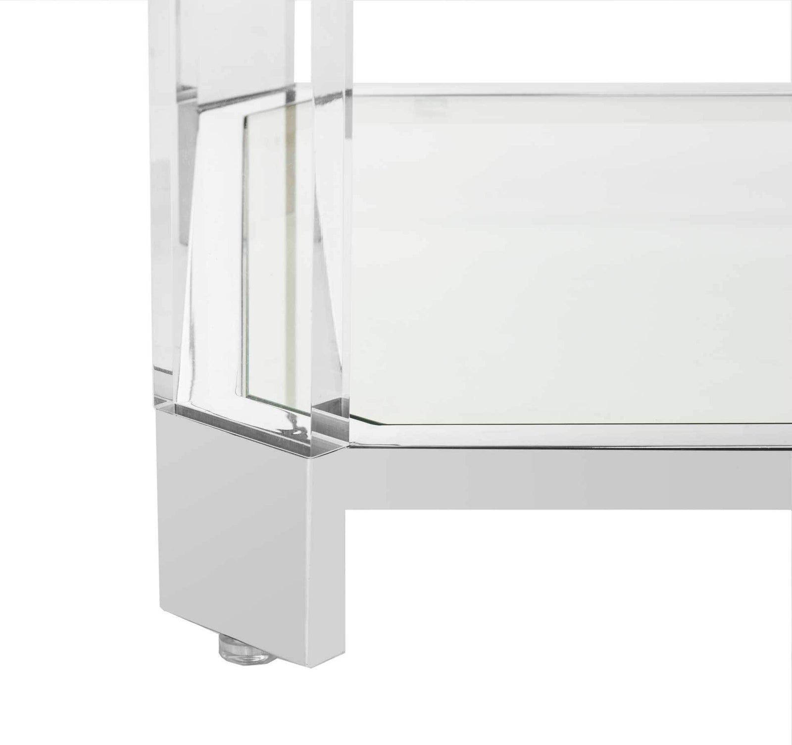 Giada Coffee Table Silver / Clear