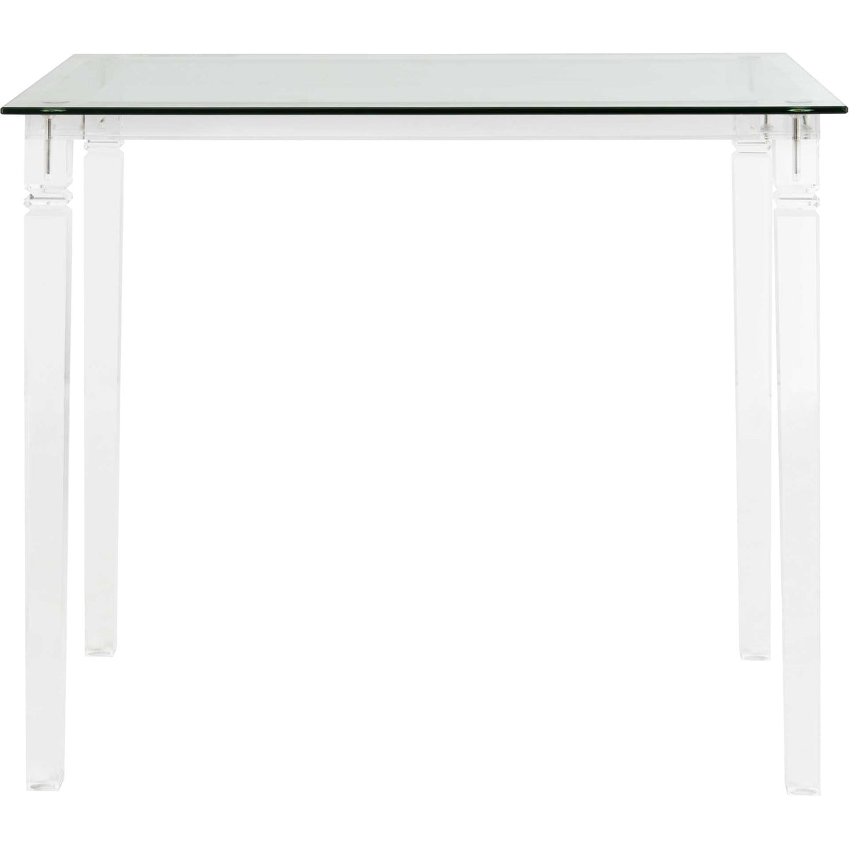 Amish Acrylic Side Table Clear