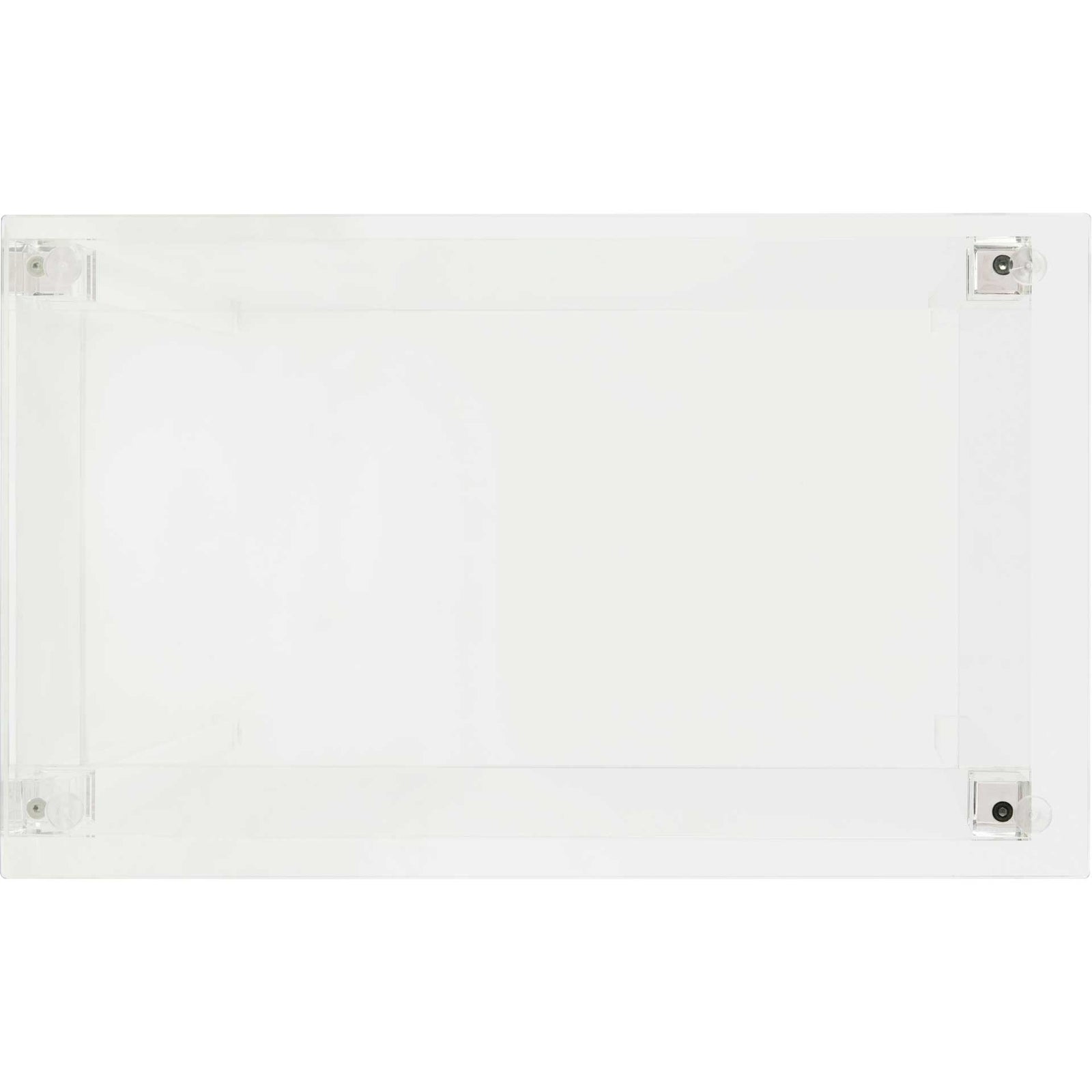 Amish Acrylic Side Table Clear