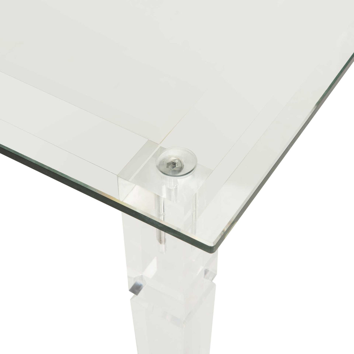 Amish Acrylic Coffee Table Clear