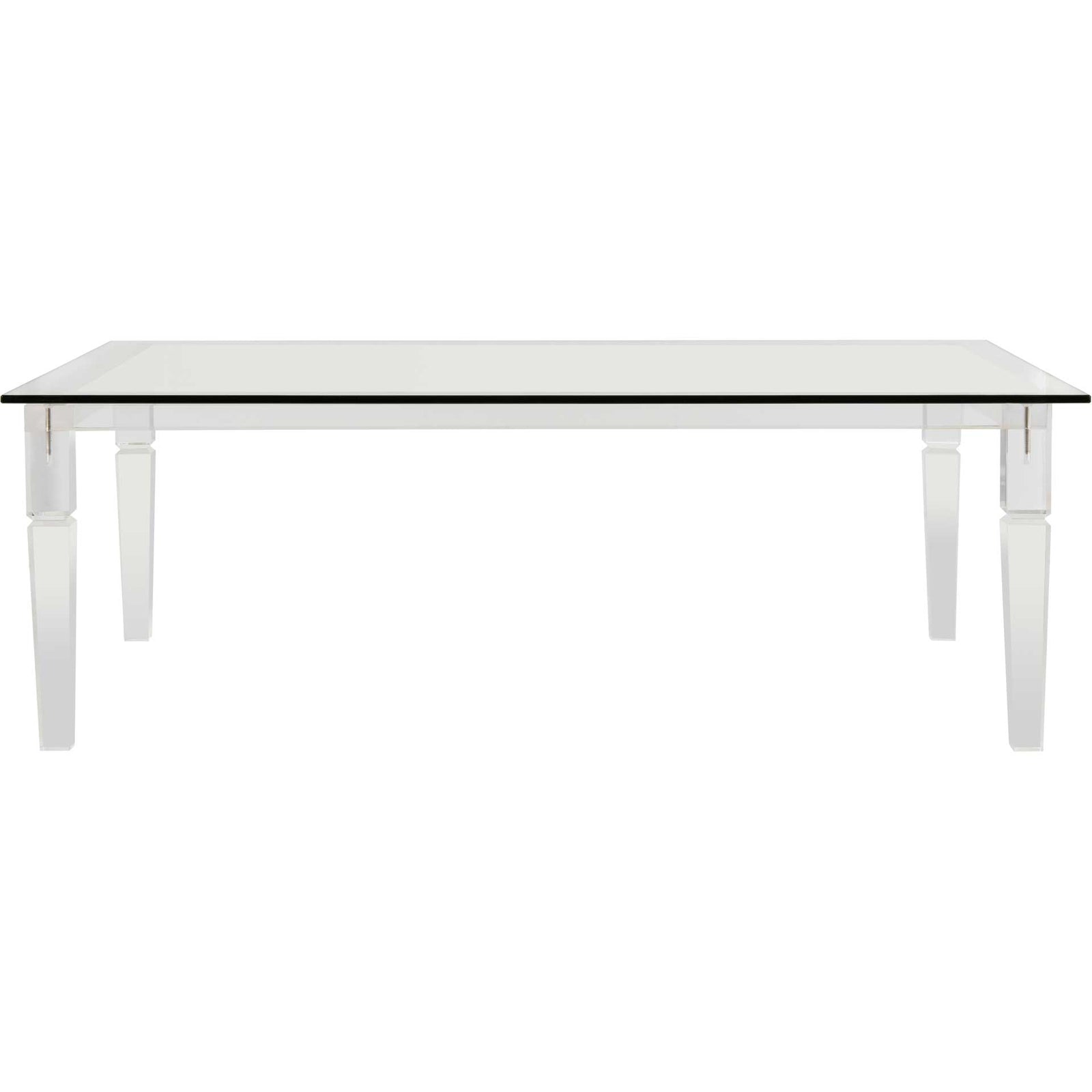 Amish Acrylic Coffee Table Clear