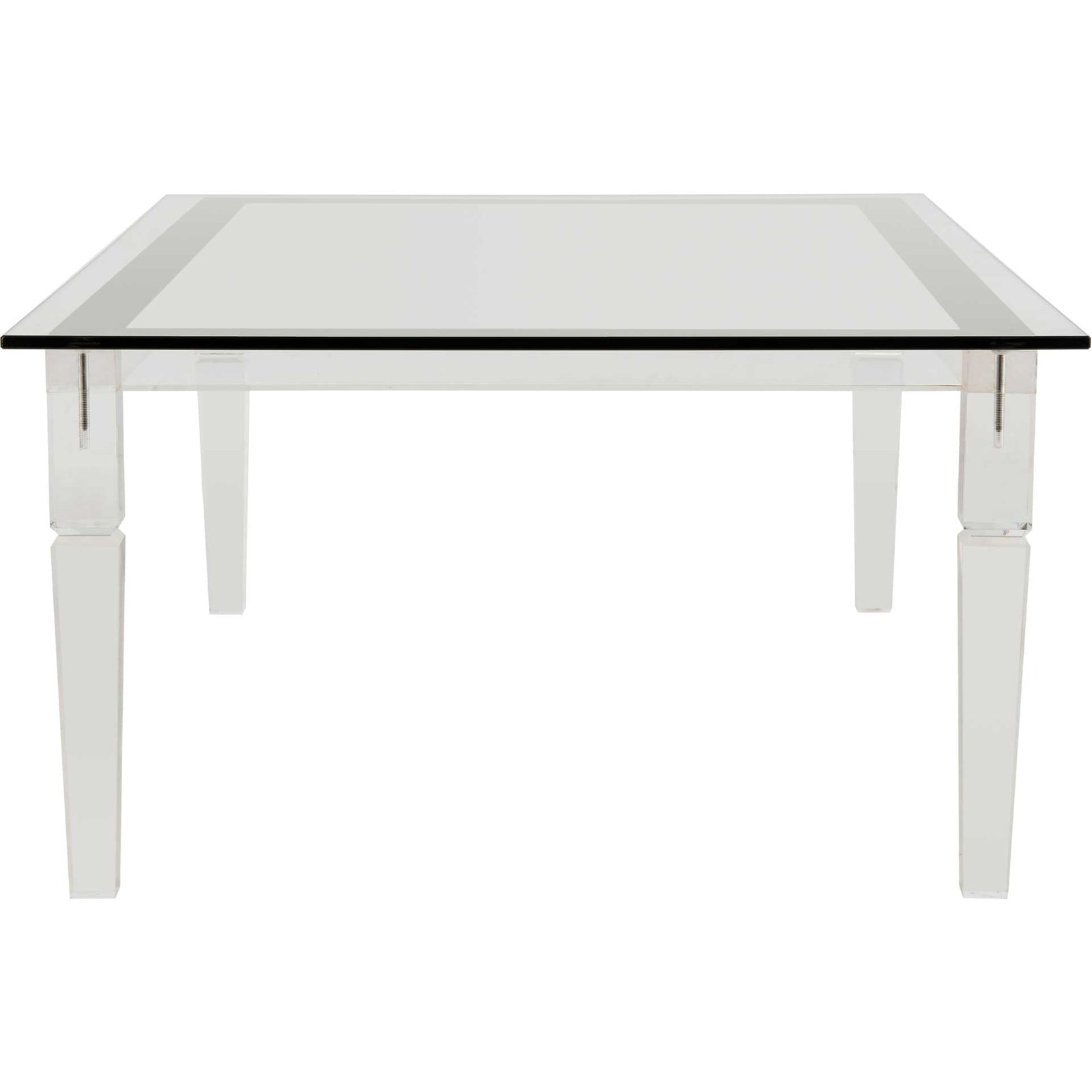 Amish Acrylic Coffee Table Clear