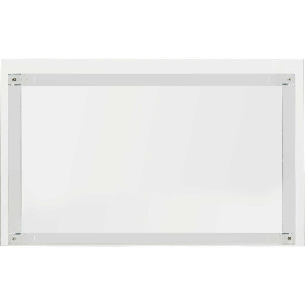 Amish Acrylic Coffee Table Clear