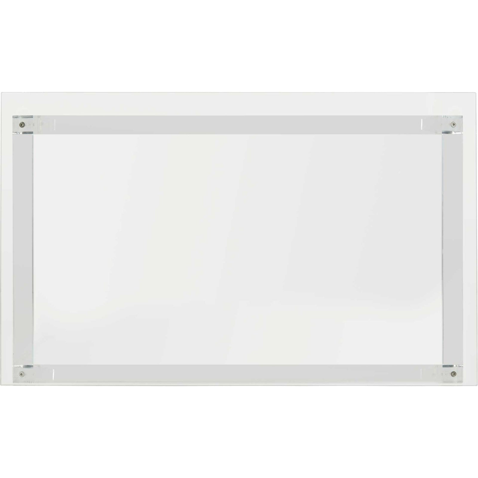 Amish Acrylic Coffee Table Clear