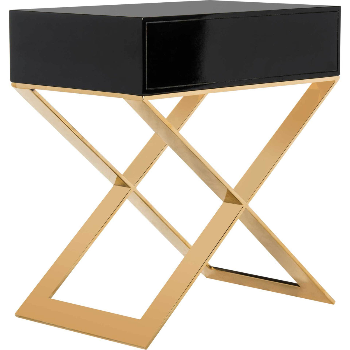 Yoali Side Table Black/Gold