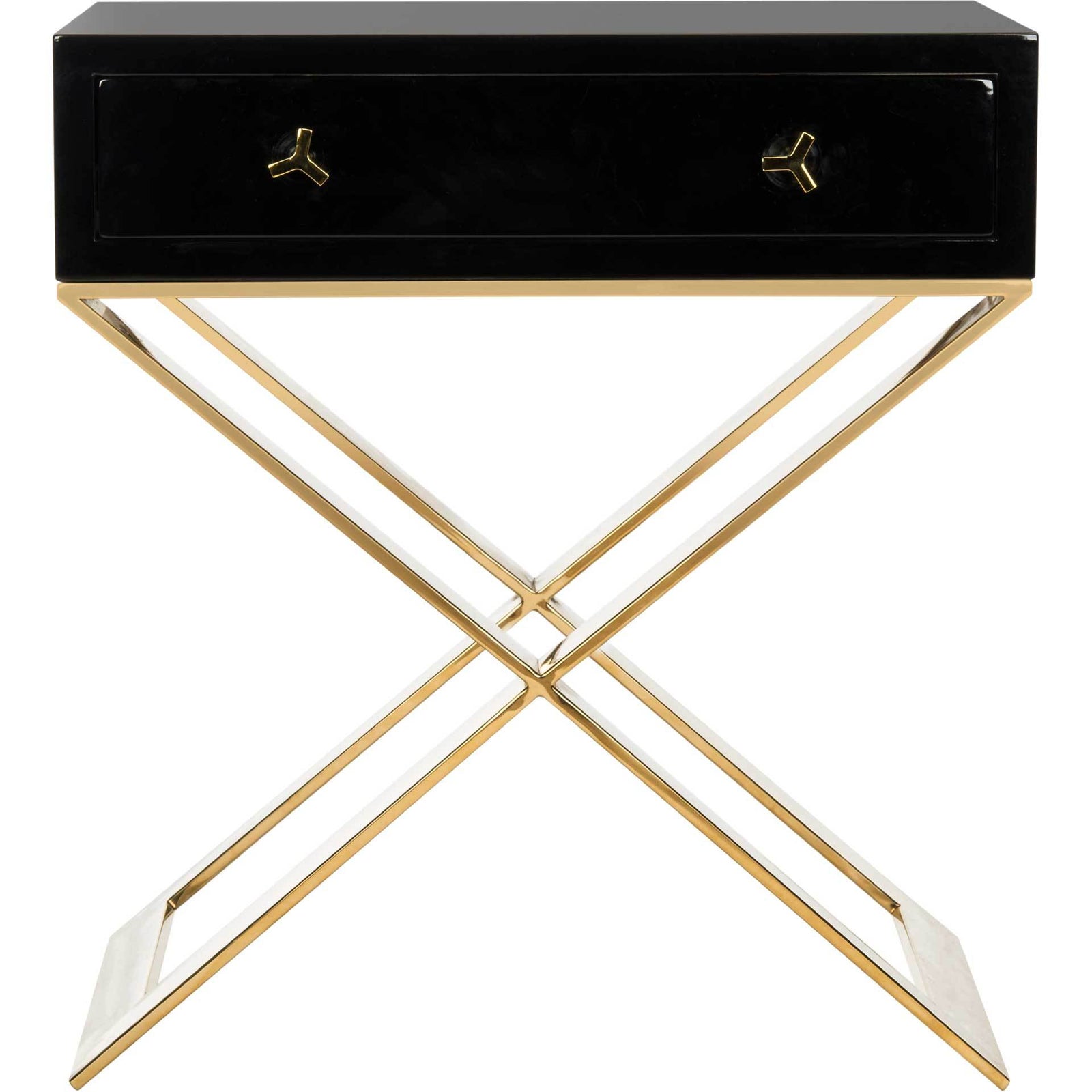 Yoali Side Table Black/Gold