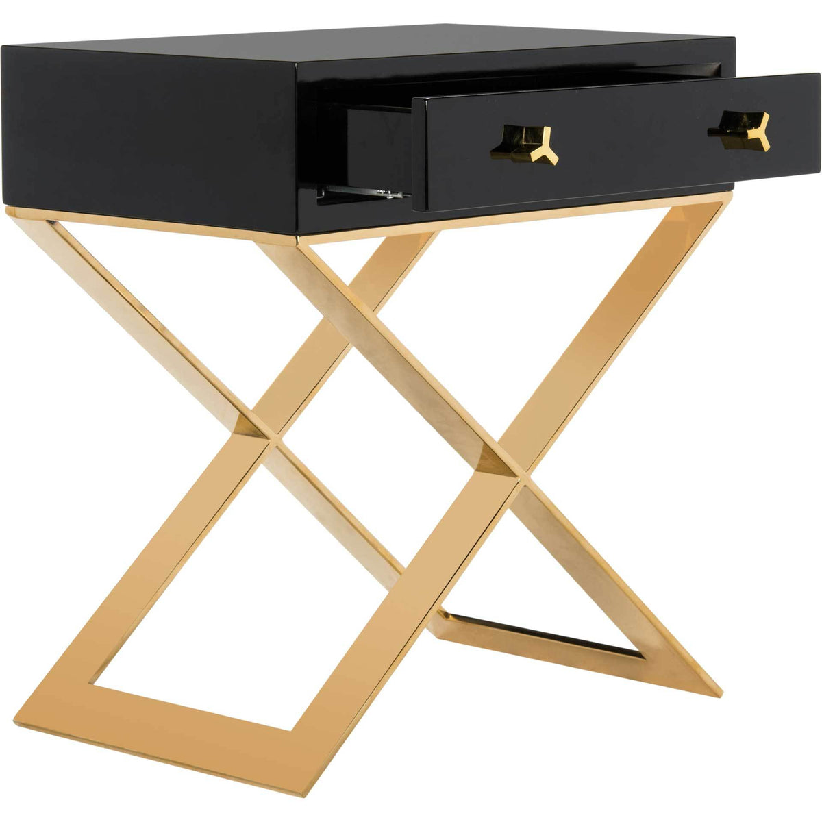 Yoali Side Table Black/Gold